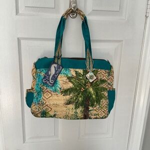Sun n’ Sand Paul Brent Beach Bag NWT